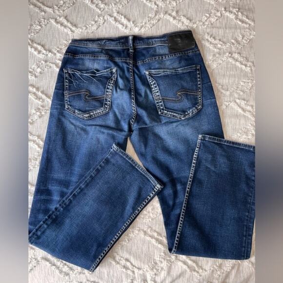 Silver Jeans Co Greyson‎ Straight Leg Men's Jeans 30W x 32L - Picture 2 of 10